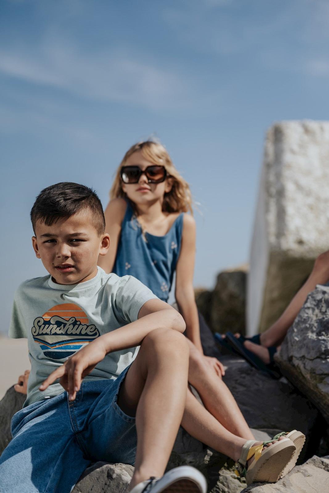 Barrel T-Shirt Boys Mid -Tumble 'n Dry