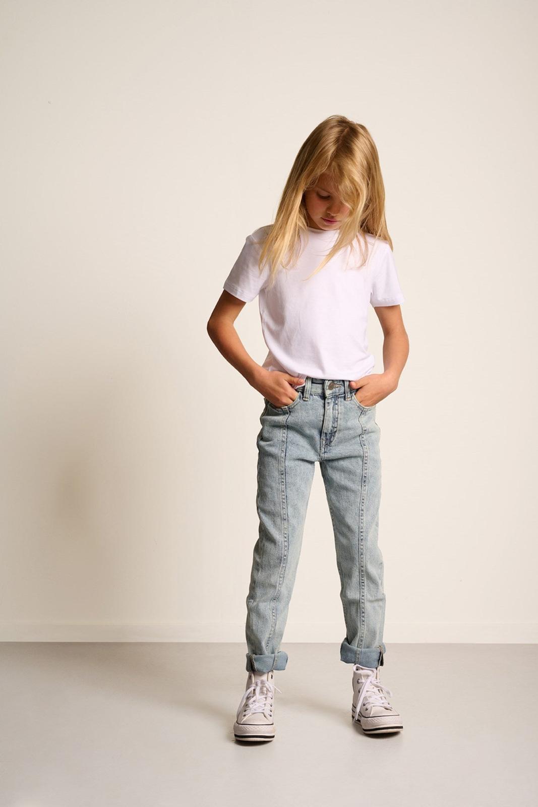 Debbie straight Jeans Girls Mid -Tumble 'n Dry