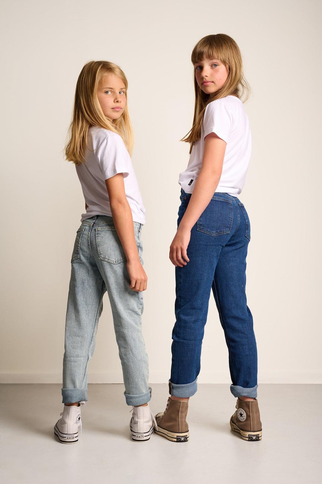 Debbie straight Jeans Girls Mid -Tumble 'n Dry