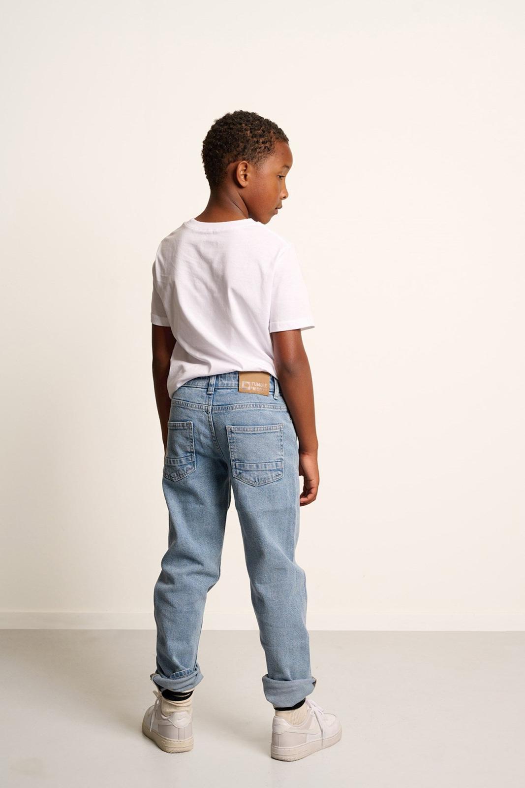 Dimitri straight Jeans Boys Mid -Tumble 'n Dry