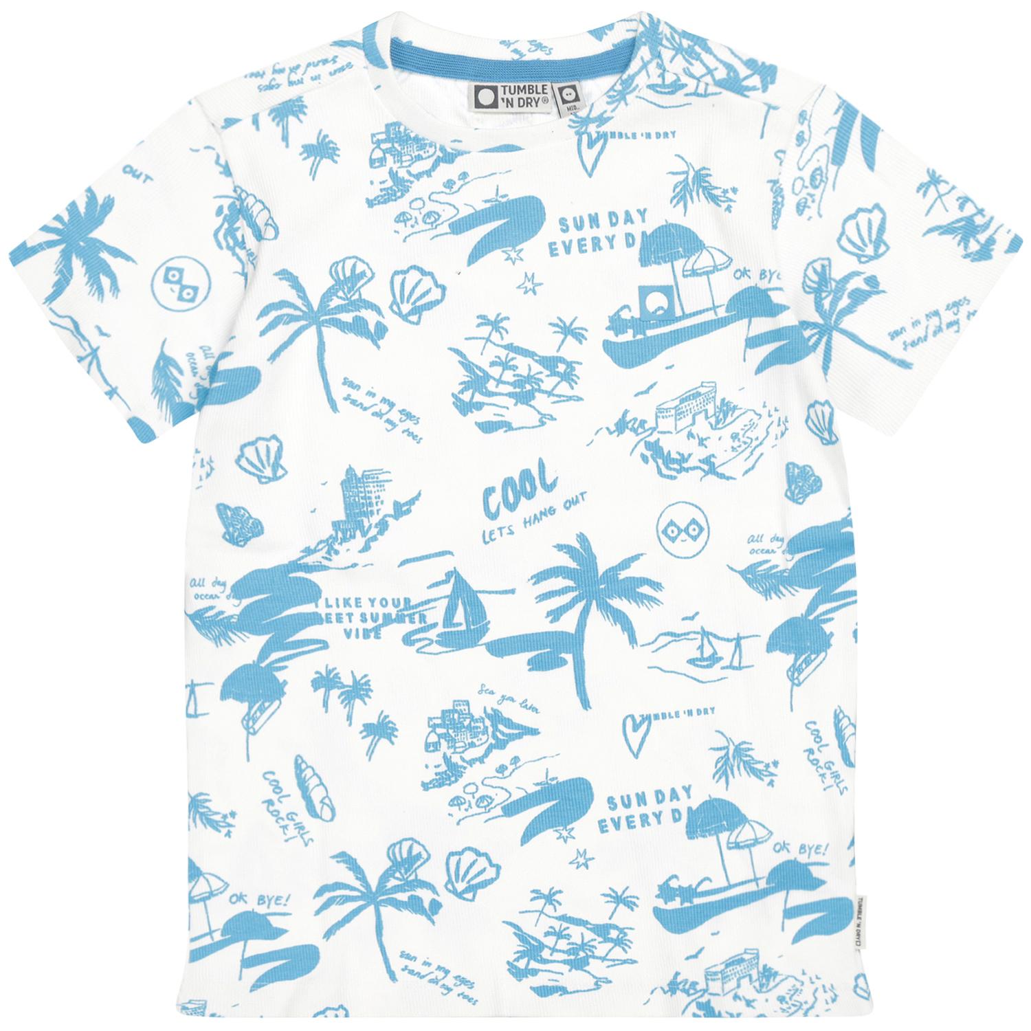 Saint Tropez T-Shirt Girls -Tumble 'n Dry