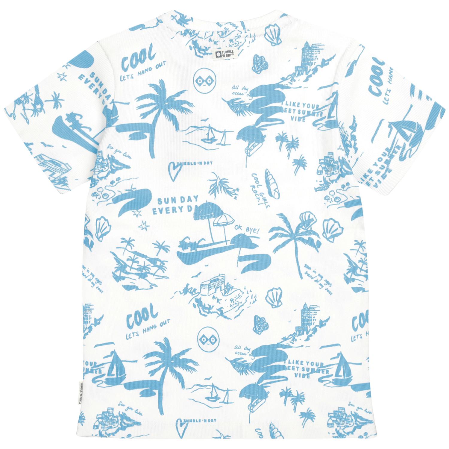 Saint Tropez T-Shirt Girls -Tumble 'n Dry