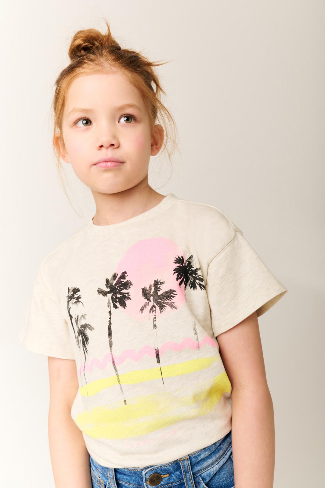 Costa Rica T-Shirt Girls Mid -Tumble 'n Dry