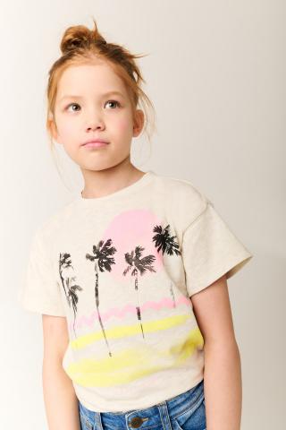Costa Rica T-Shirt Girls Mid -Tumble 'n Dry