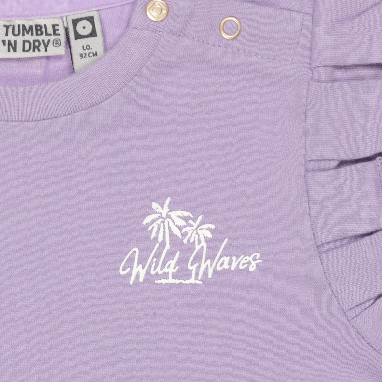 Summer T-Shirt Girls Lo -Tumble 'n Dry