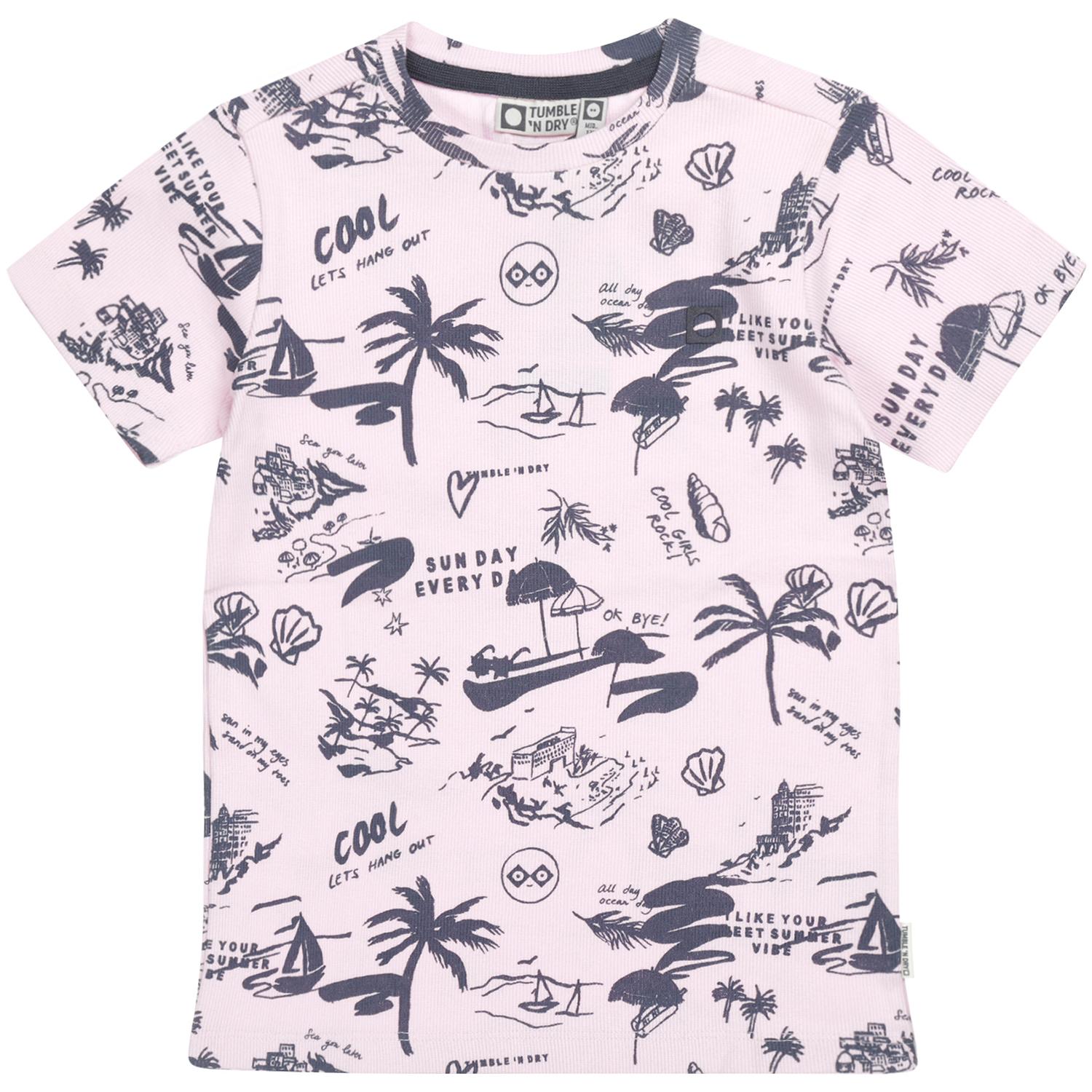 Saint Tropez T-Shirt Girls -Tumble 'n Dry