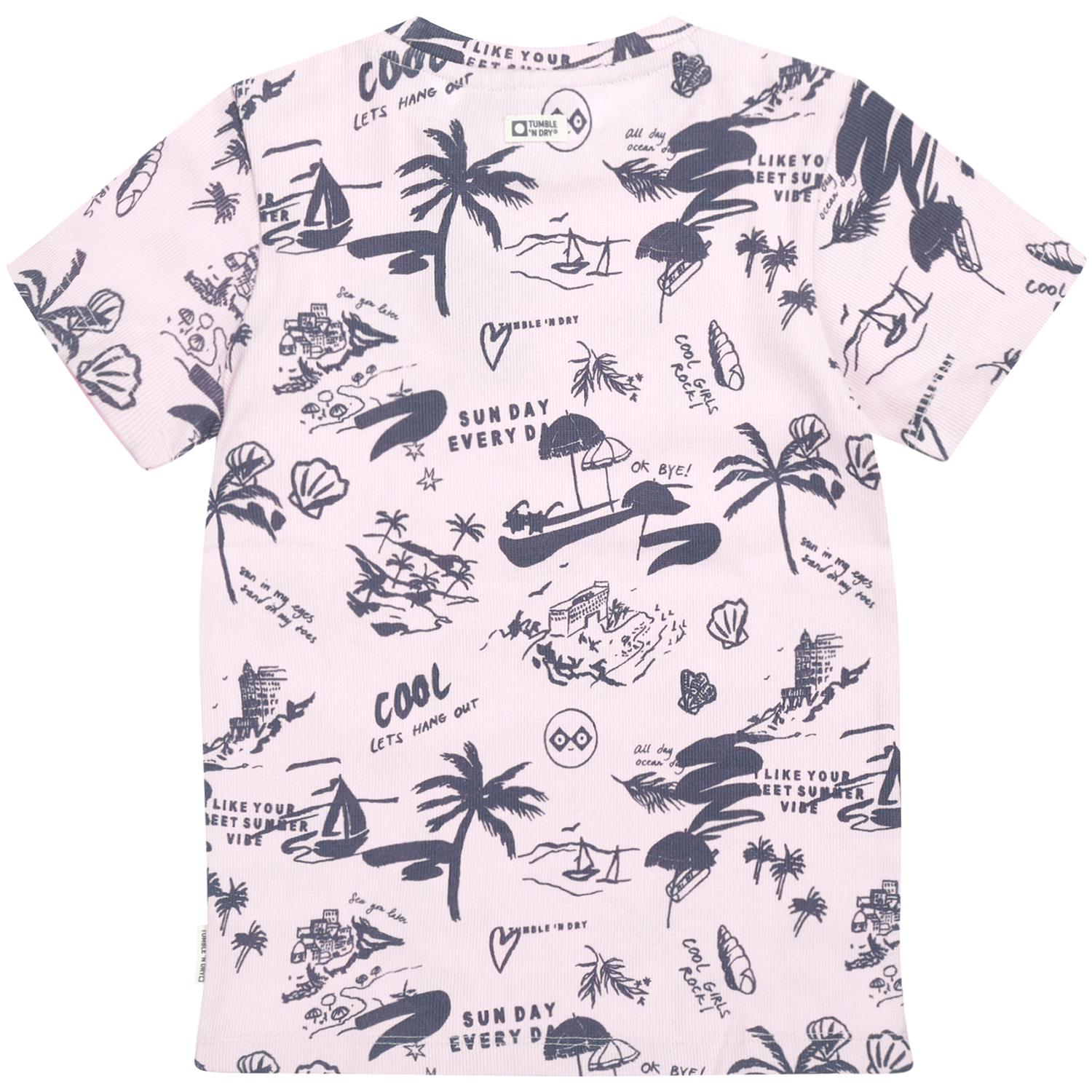 Saint Tropez T-Shirt Girls -Tumble 'n Dry