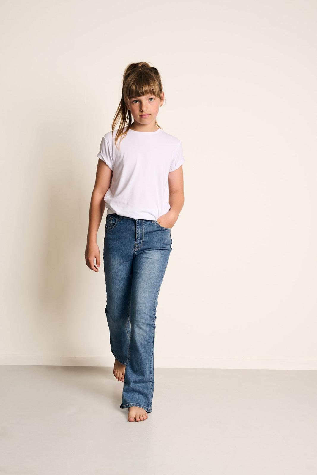 Jennifer flared Jeans Girls Mid -Tumble 'n Dry