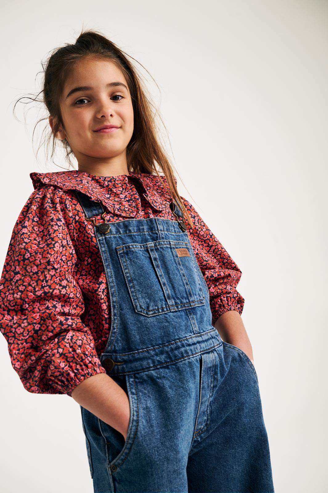 Flaine Blouse Girls Mid -Tumble 'n Dry