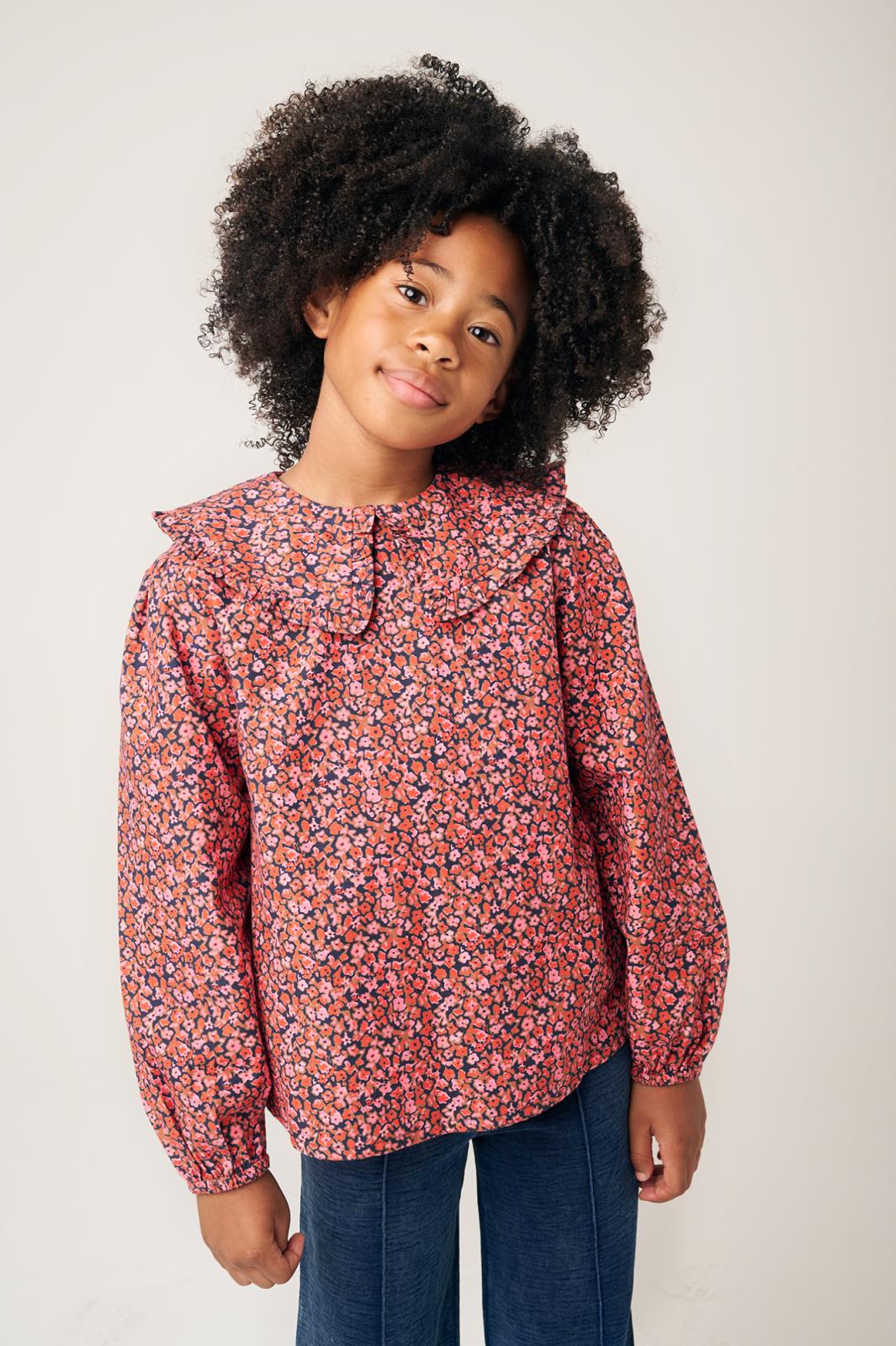 Flaine Blouse Girls Mid -Tumble 'n Dry