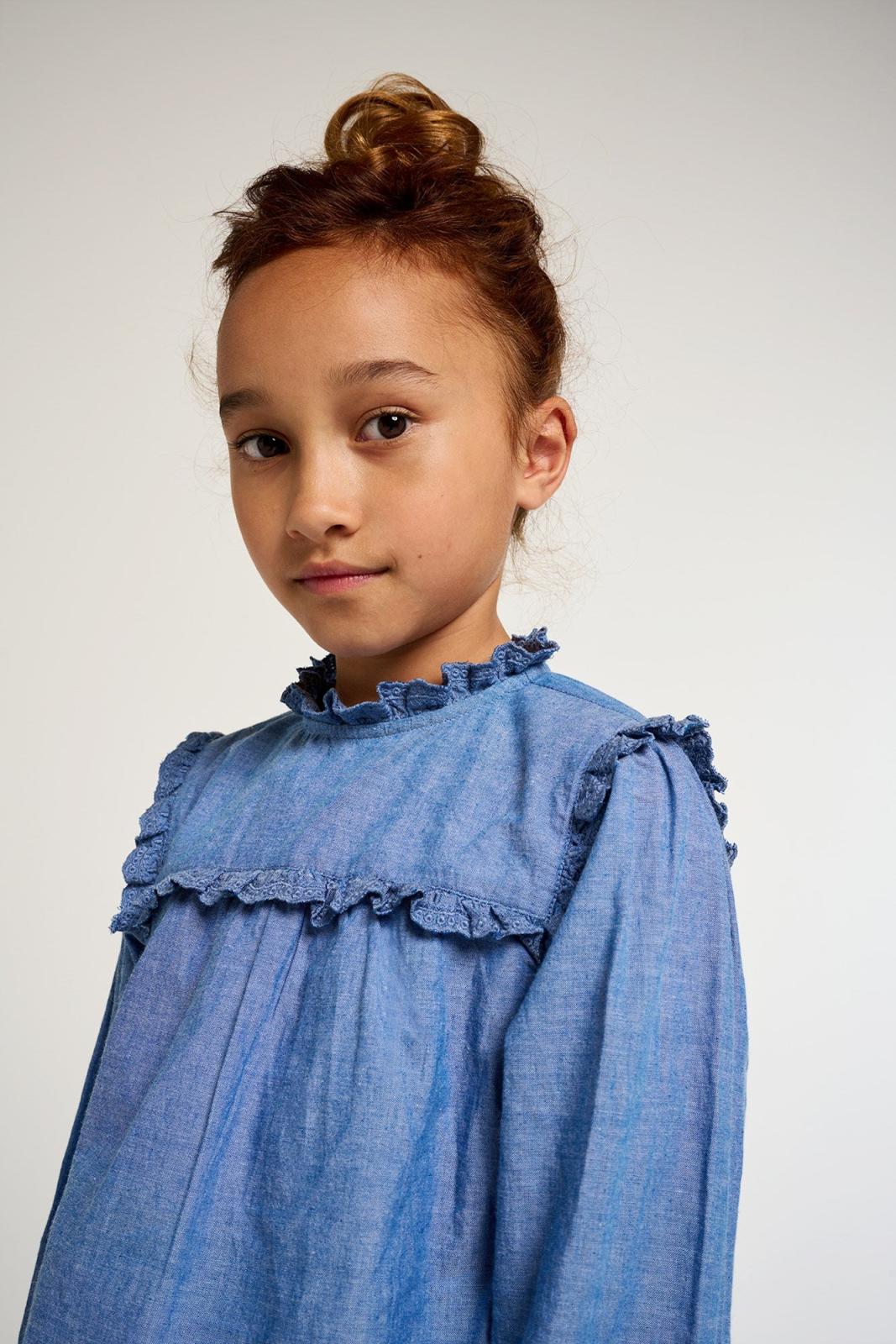 Snowdrop Blouse Girls -Tumble 'n Dry