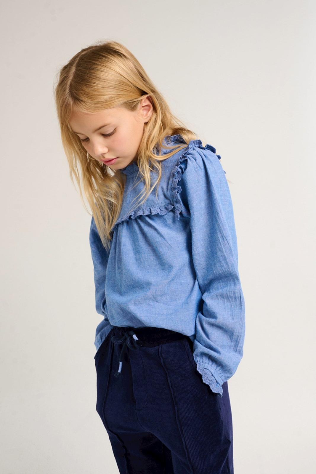 Snowdrop Blouse Girls -Tumble 'n Dry