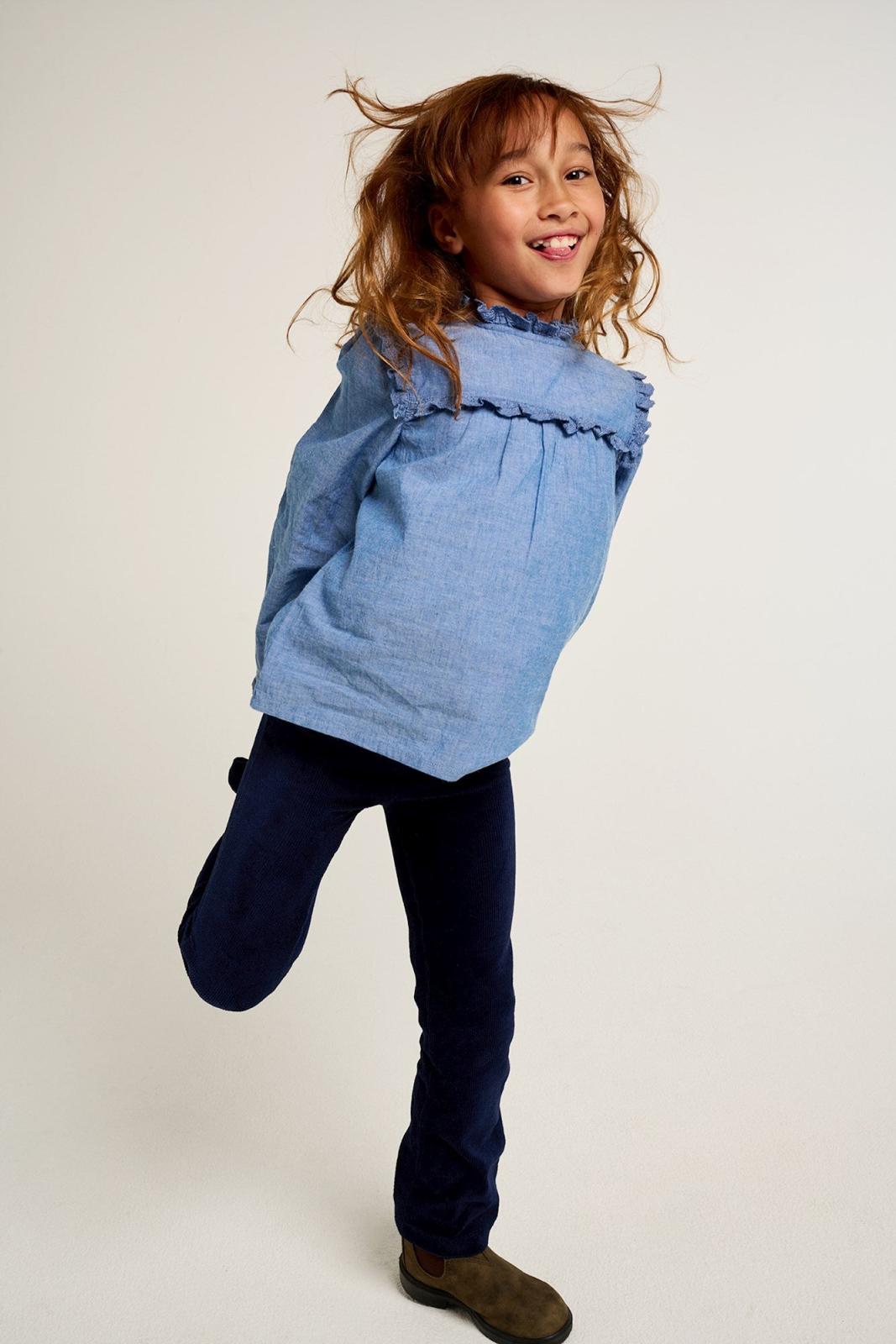 Snowdrop Blouse Girls -Tumble 'n Dry
