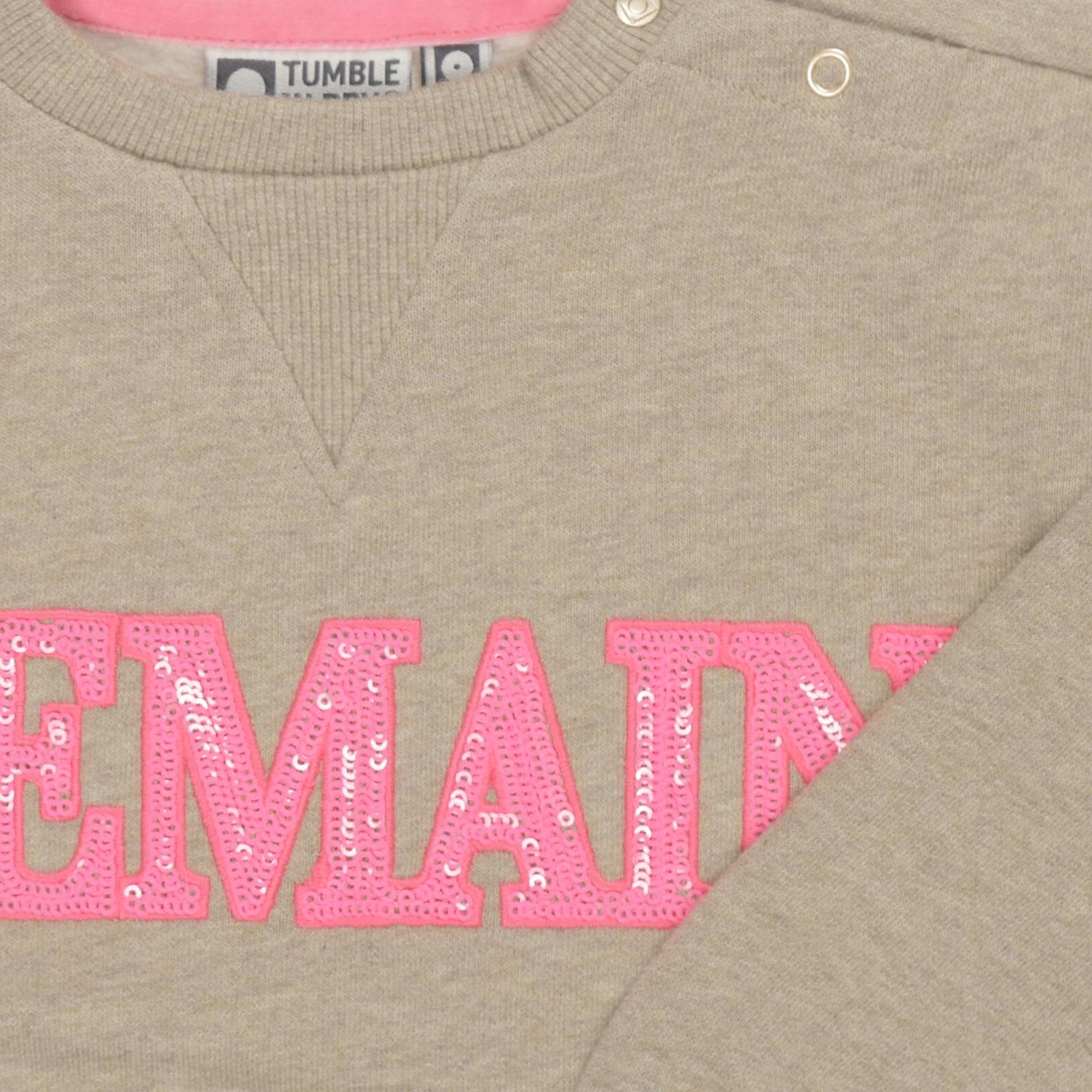 Amour Sweatshirt Girls Lo -Tumble 'n Dry