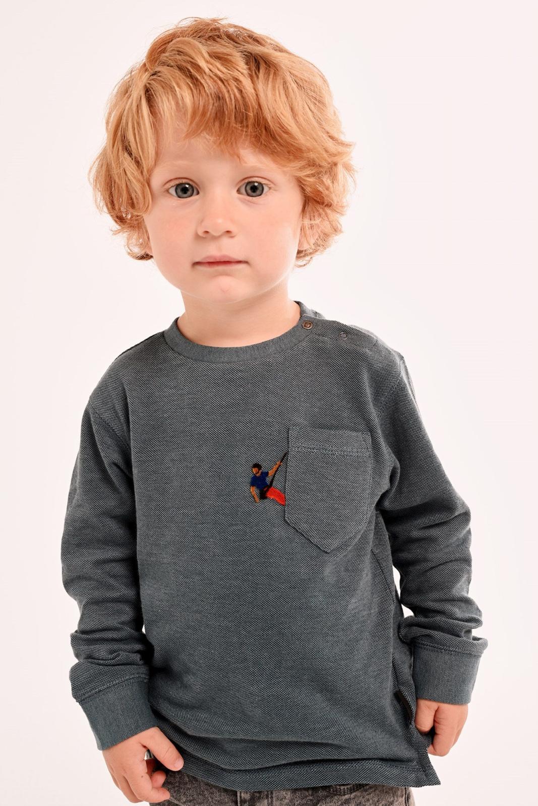 Climb Longsleeve Boys Lo -Tumble 'n Dry