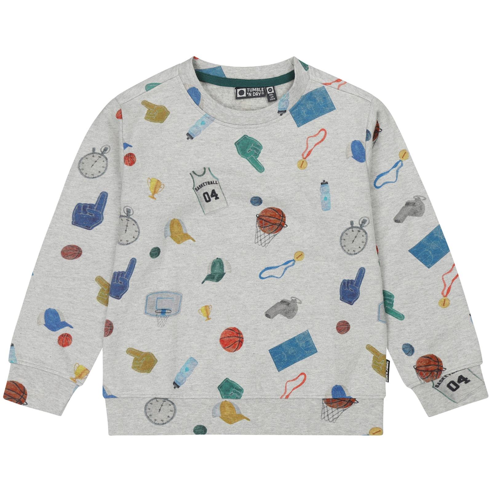 Sport Sweatshirt Boys Mid -Tumble 'n Dry