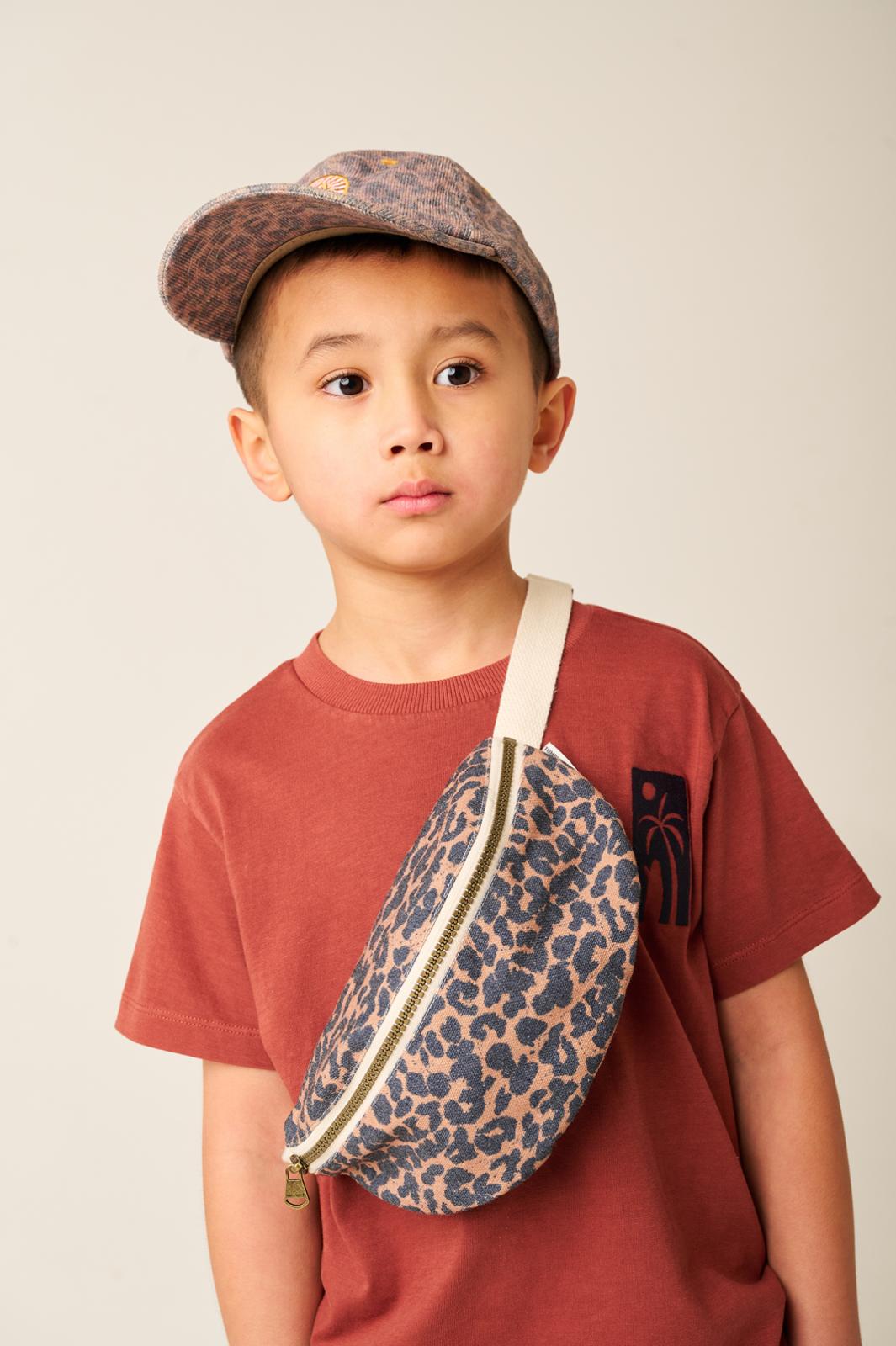 Corduroy Leopard Cap -Tumble 'n Dry