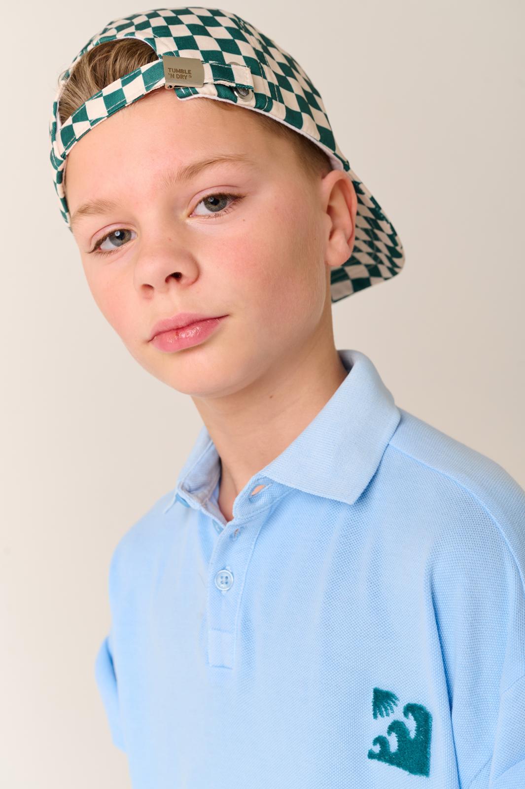 Checkerbord Cap -Tumble 'n Dry