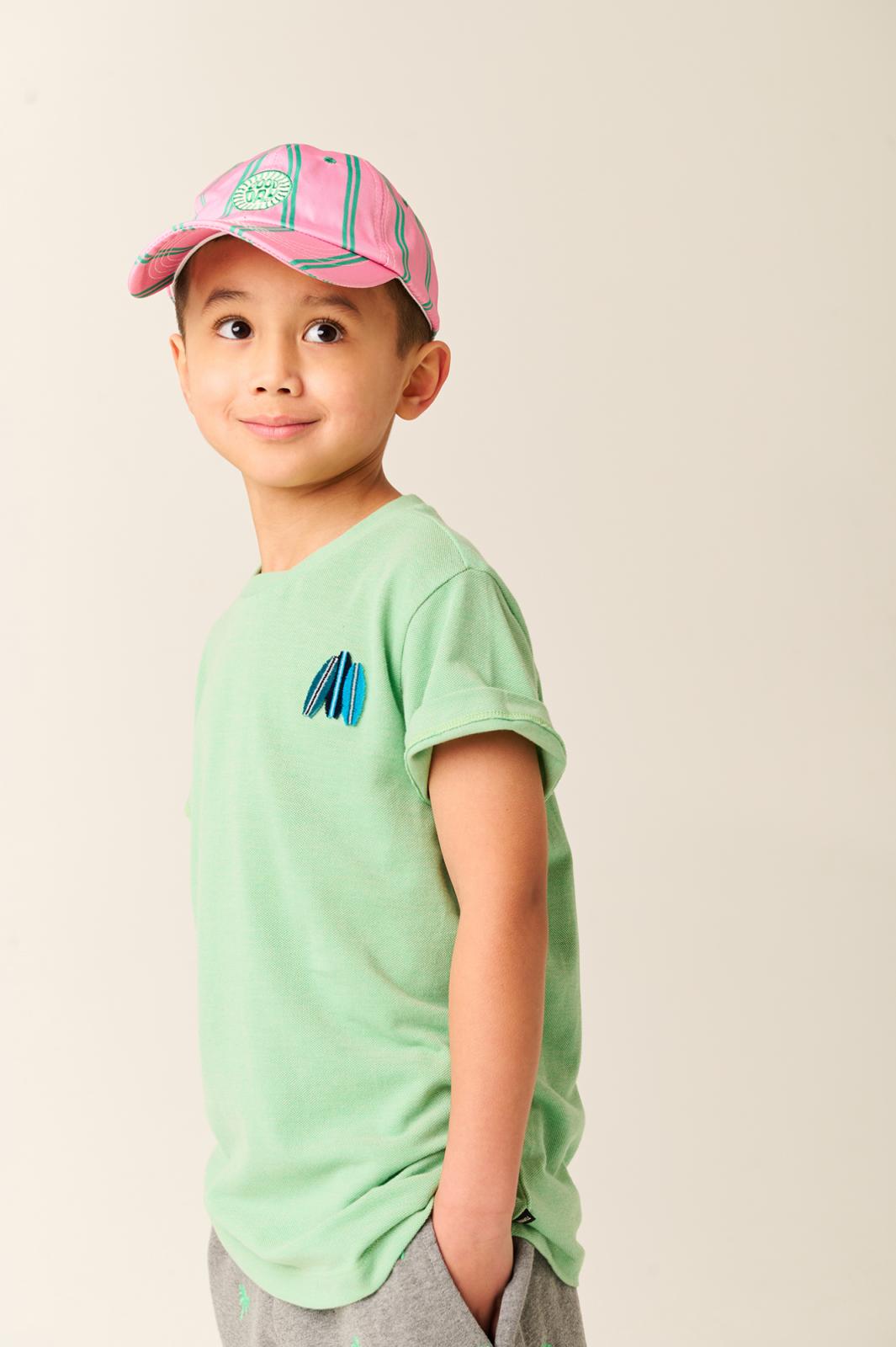 Striped Cap -Tumble 'n Dry