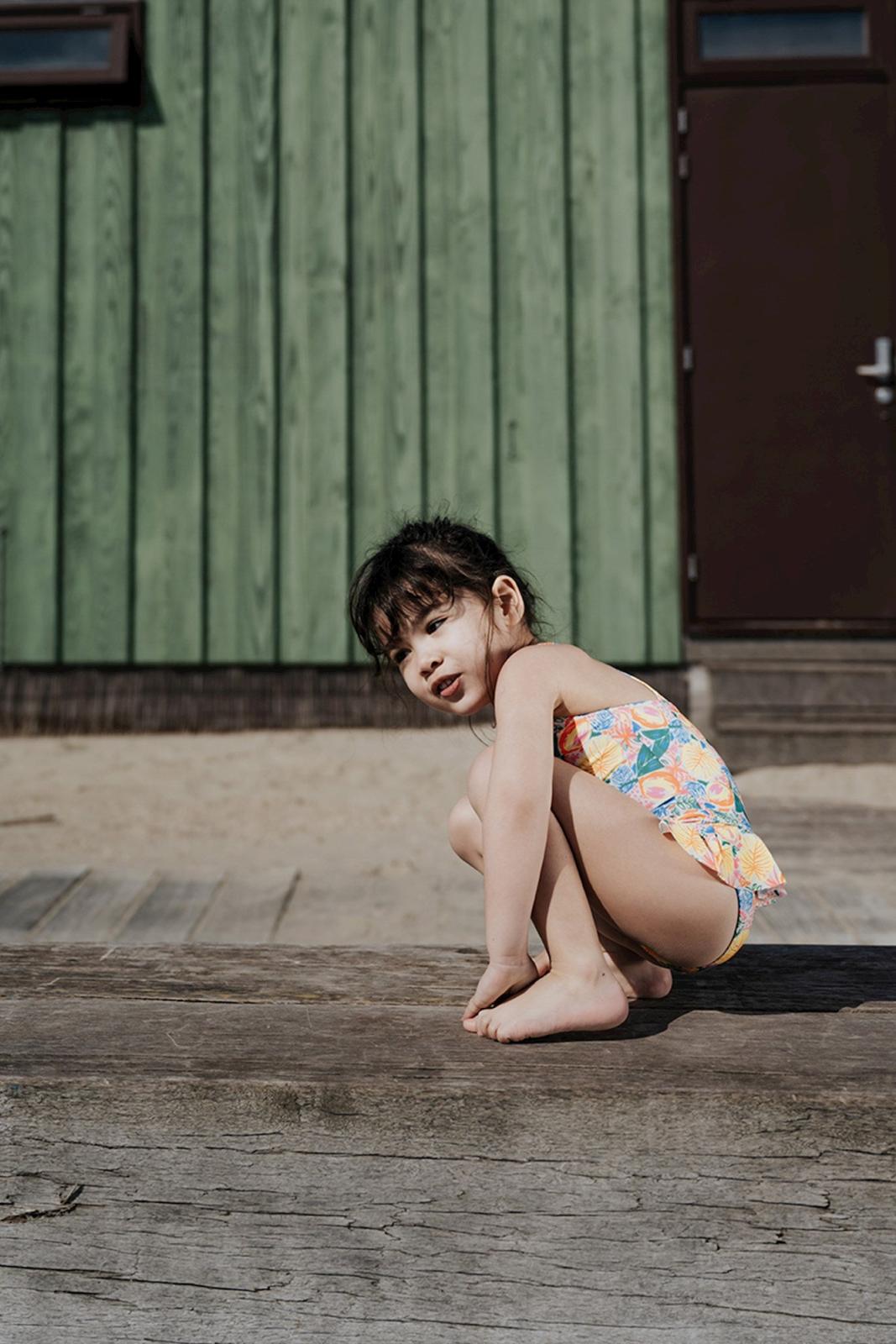 Cetera Bathingsuit Girls Lo -Tumble 'n Dry