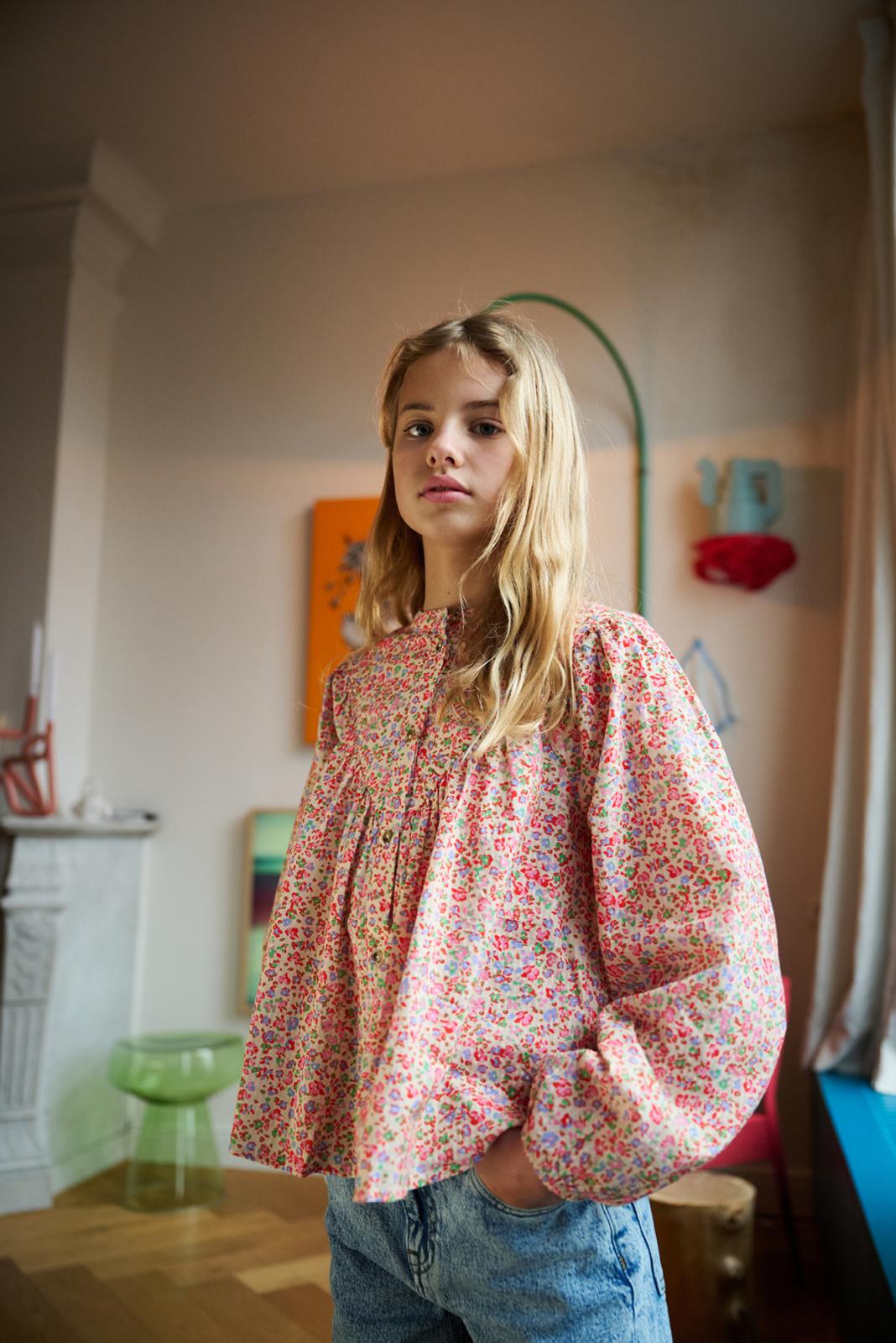 Valence Blouse -Tumble 'n Dry