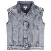 Vichy Denim Gilet -Tumble 'n Dry