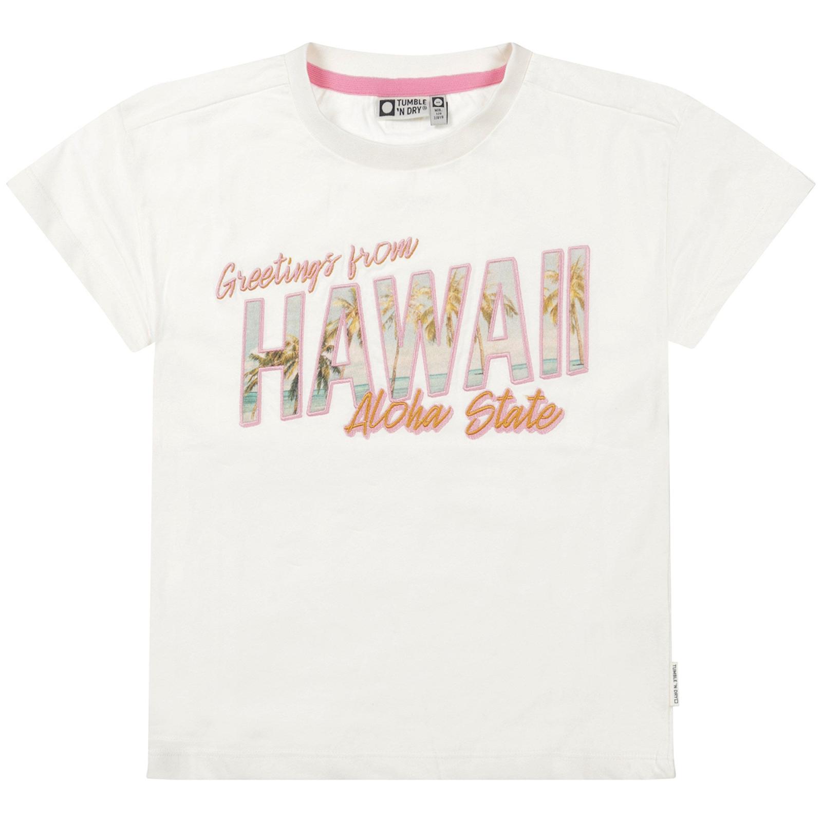 Mahalo T-Shirt Girls Mid -Tumble 'n Dry