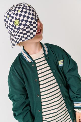 Check Happy Cap -Tumble 'n Dry