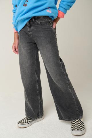 Jara Grey Wide Jeans -Tumble 'n Dry