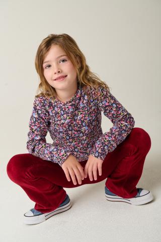 Fleurs Longsleeve -Tumble 'n Dry